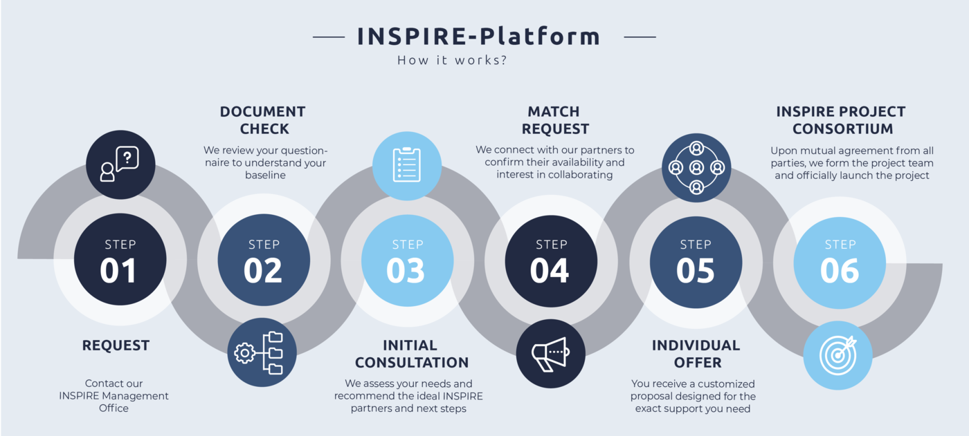 Infografic INSPIRE Mannheim Platform